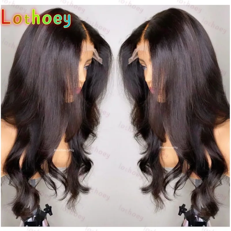 Body Wave Silk Base Full Lace Human Hair Wig Brazilian Remy Hair Wavy Pre Plucked Silk Top Full Lace Wig With Baby Hair