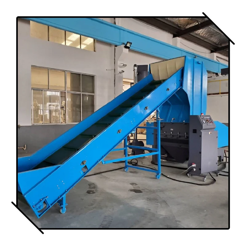 Pet Bottle Crusher Machine Crusher Shell Wood Crusher Plastic Recycling Machinery Defective Plastic Products Extruding Machines