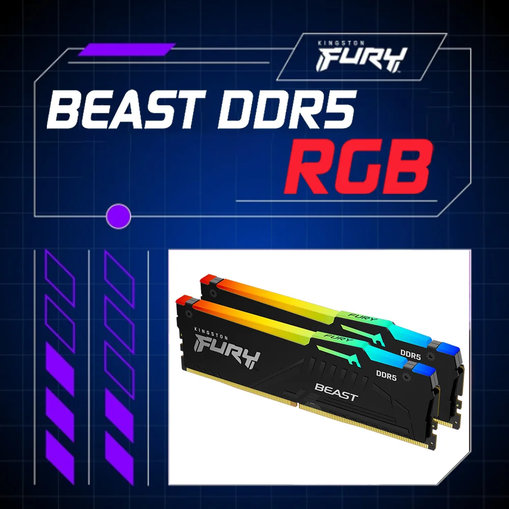 Kingston FURY Beast DDR5 6000MHz 32GB (2x16GB) – Real-World