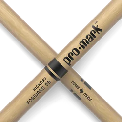 Promark by D'addario TX5BW 5B Wood Tip Hickory Drumsticks