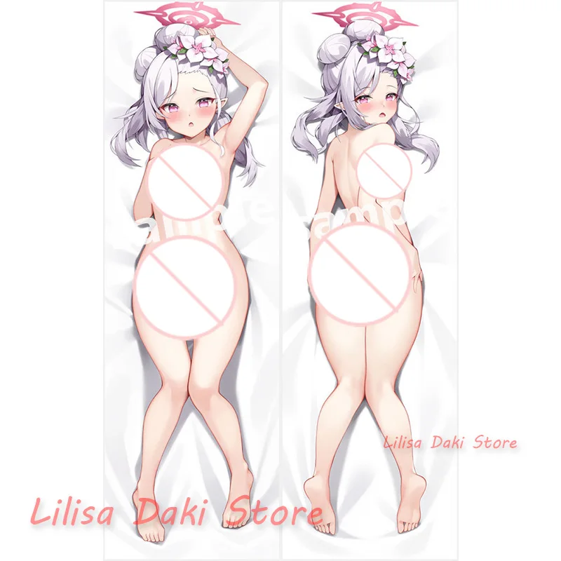 

Подушка Dakimakura Asagi Mutsuki с голубым архивом аниме, наволочка для тела с двусторонним принтом, наволочка в натуральную величину, подарки