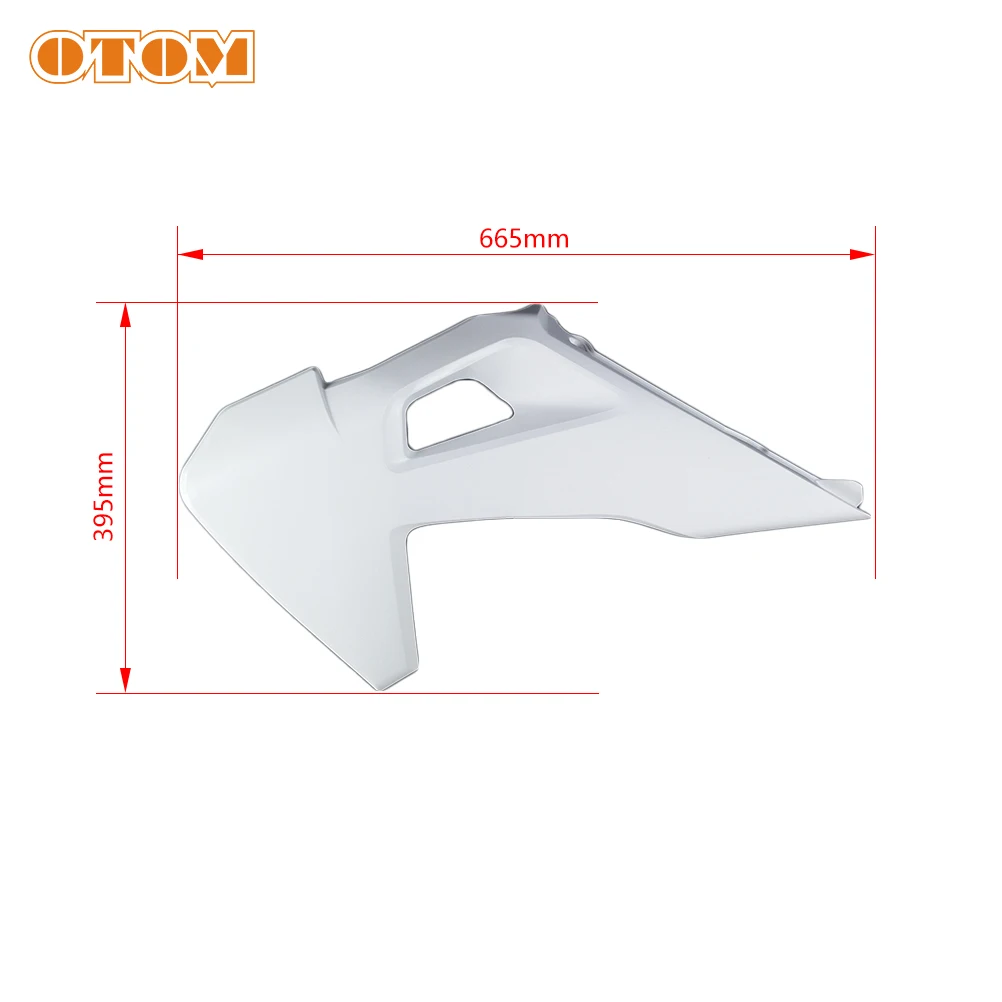 OTOM Motorcycle Fuel Tank Radiator Shrouds Guard Left Right Side Panels Cover For HUSQVARNA FC FX  TC TX FE TE 150 250 350 450