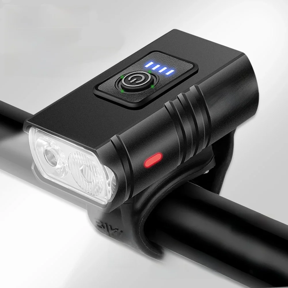 AliExpress cycle zone T6 LED Bike Front Light Bicycle Headlight Rechargeable Bright MTB Road Bike Head Lamp LED Cycling Flashlight for Night Riding