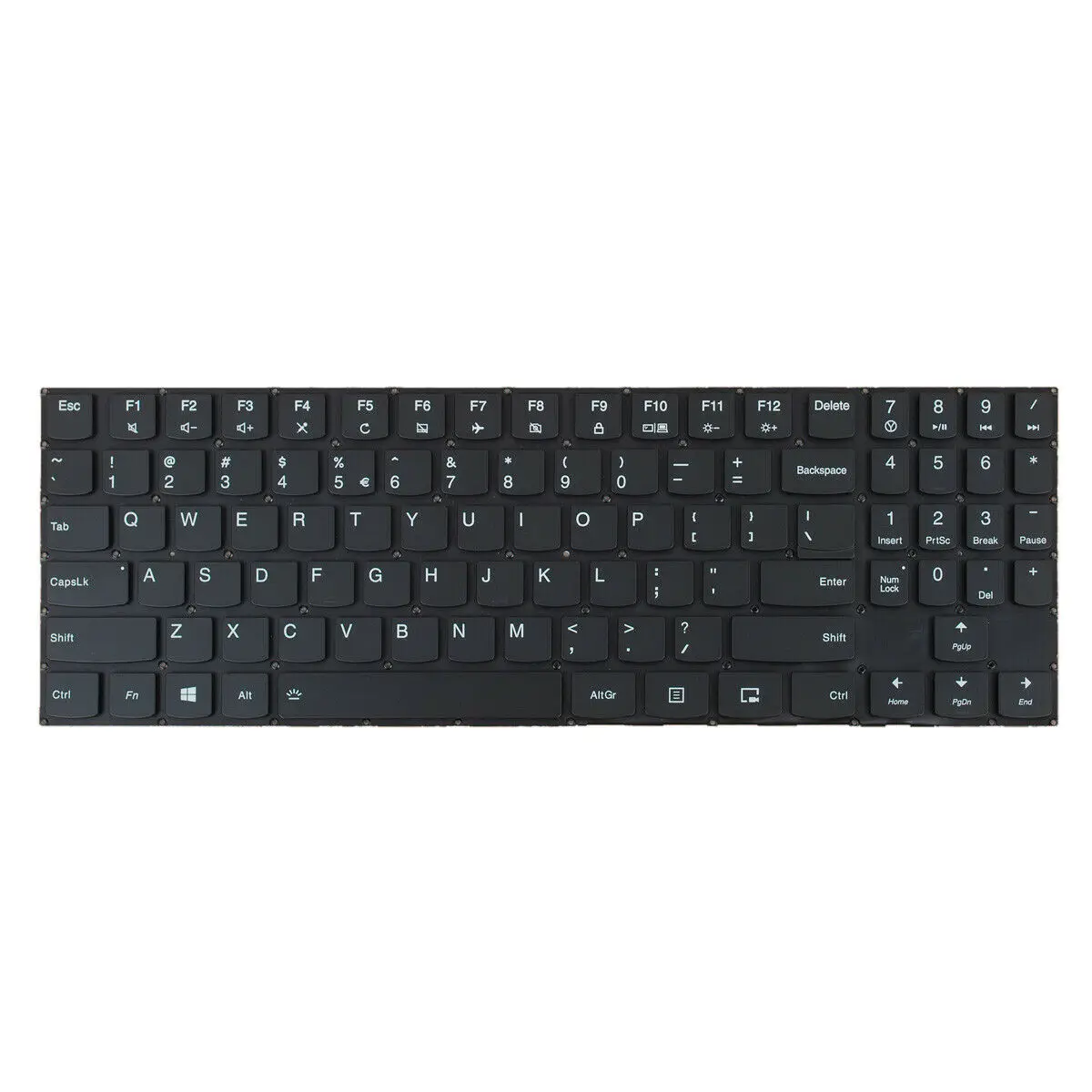 New English US Layout Keyboard For  Lenovo Legion Y520 Y520-15IKB Y720 R720 R720-15IKB Y720-15IKB 15 15IKB BLACK  no backlight