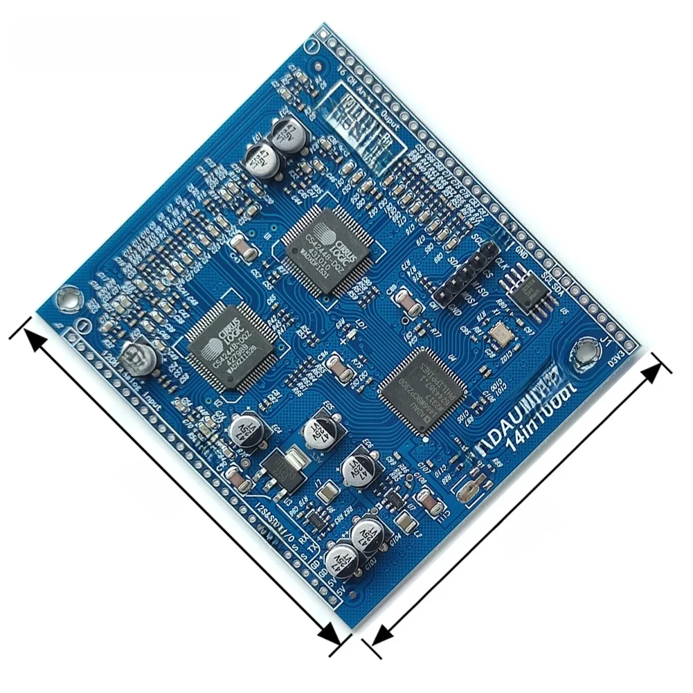 Professioneller ADI ADAU1466 SigmaDSP 14 In 18 Out Audio Codec Prozessor Operationsverstärker Chip SFDIF MasterDevelopment