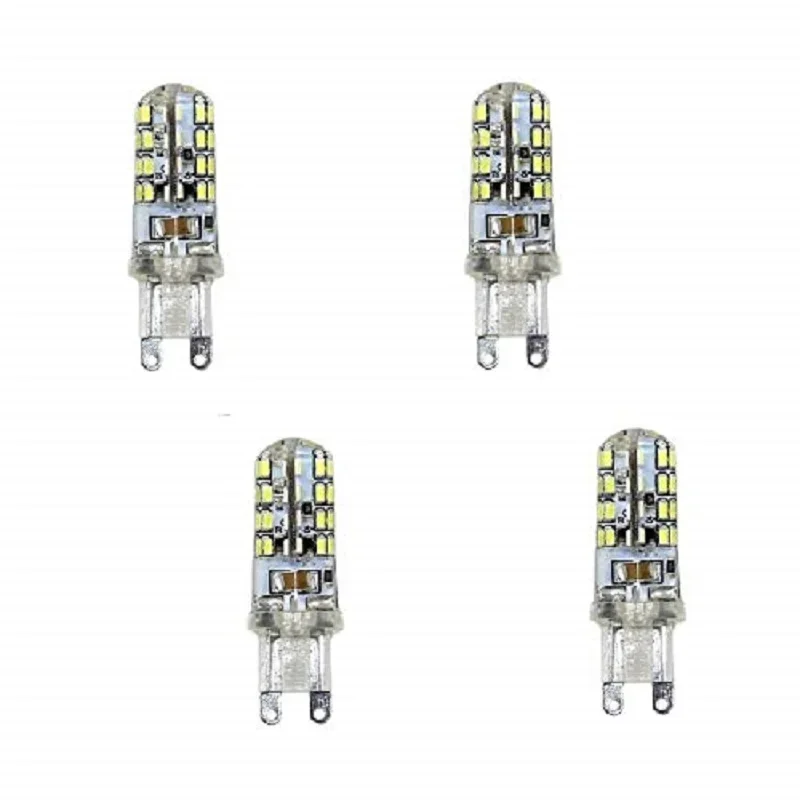 Bombilla led g9 smd 5w 240v 480 lm pacote 4 (blanca, luz fría)
