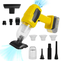 Cordless Handheld Vacuum Cleaner for Dewalt 20V Battery 2-In-1 Multi-function Dust Collect Machine and Air Blower (No Battery)
