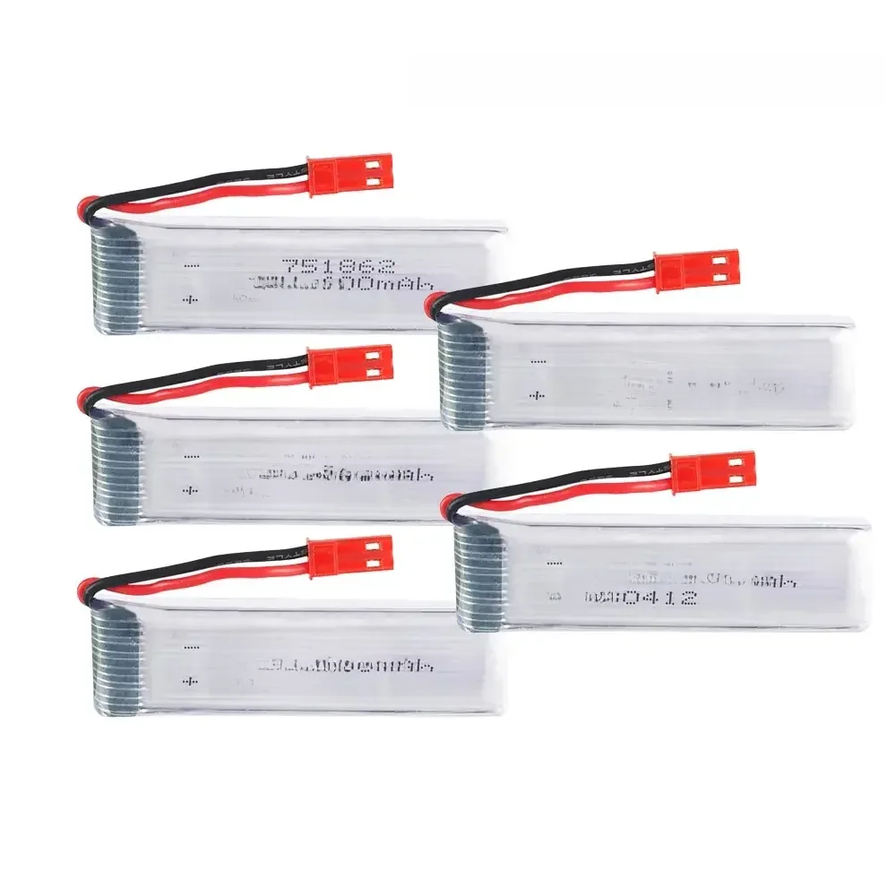 3,7 V 600mAh Lipo batterie mit 5 in1 für udi u815a u818a u819a l6052 l6036 v212 v222 h07 rc Batterie zubehör 2 stücke zu 5 stücke