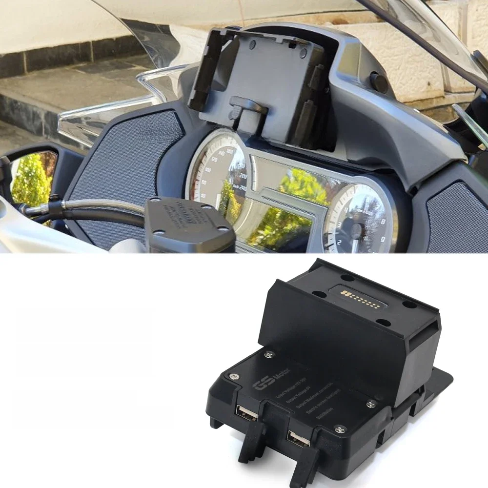 Voor BMW R1200RT R1250RT R1250 1200 RT 2014-2020 2016 2017 2018 2019 Mobiele Telefoon GPS Navigatie Beugel USB Opladen Mount - afbeelding 2