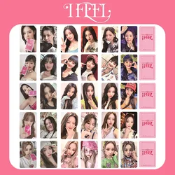 6Pcs/Set LOMO Cards Kpop (G)I-DLE New Album I FEEL Two Sides Printed Selfie Lovely Photo Postcard Miyeon YUQI Shuhua Fans Gift