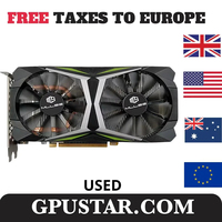 USED RTX 2060 Super 8GB Placa De Video Gaming Graphics Card GDDR6 256Bit 8Pin PCI Express 3.0x16 rtx 2060 super 8gb game