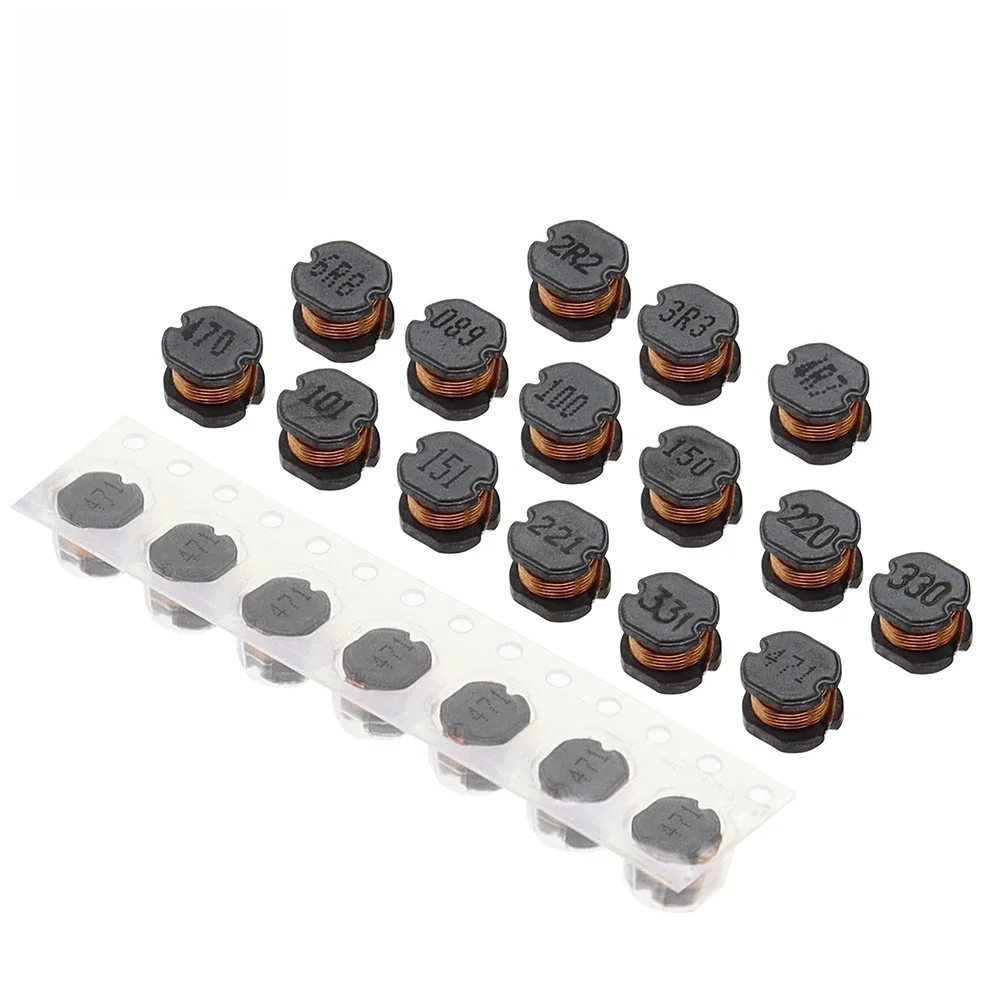 20 sztuk CD54 cewka indukcyjna 2.2/3.3/4.7/6.8/10/15/22/47/100/150/220/330/470UH SMD indukcyjność miedziany rdzeń — zdjęcie 2