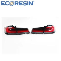 For 5 Series LCI G30 G31 G38 M5 2018-2022 Upgrade Full LED Rear Lamp Light Back Modified Tail Car Auto Suit For 2018-2020