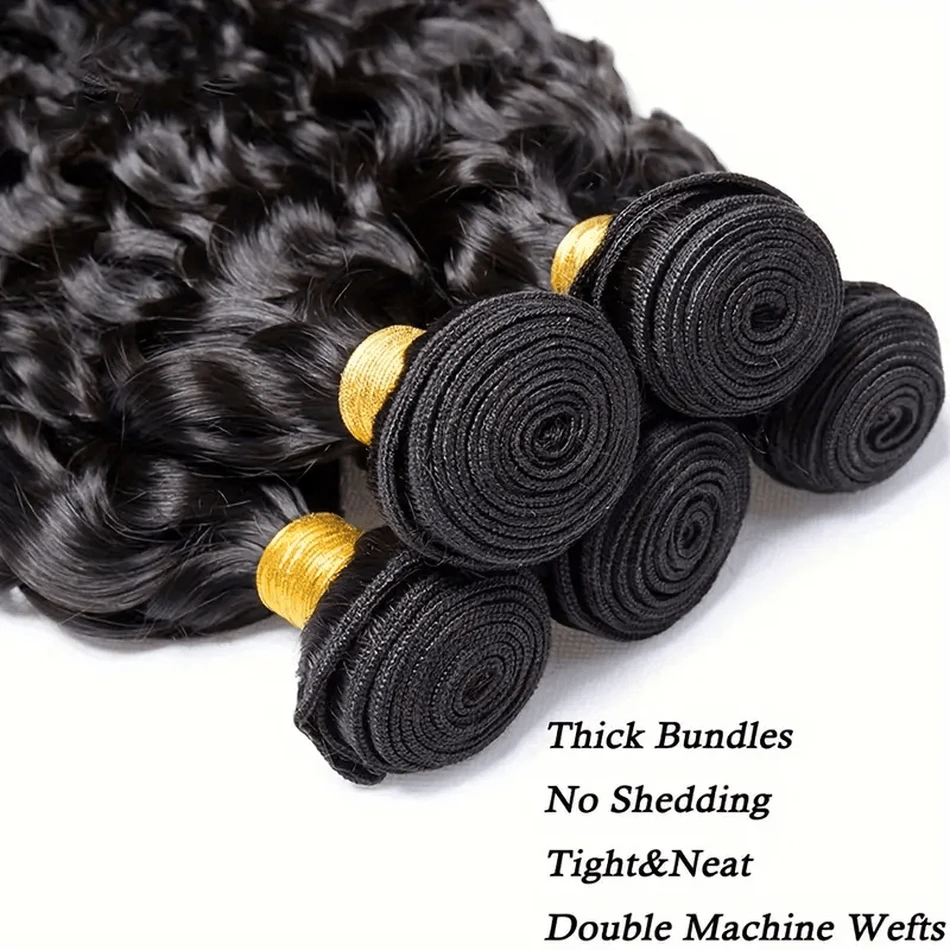 Onda profunda 16a encaracolado 30 40 Polegada 100% feixes de cabelo humano brasileiro 3 4 pacotes peruca de cabelo tecer extensões de cabelo virgem perucas cruas