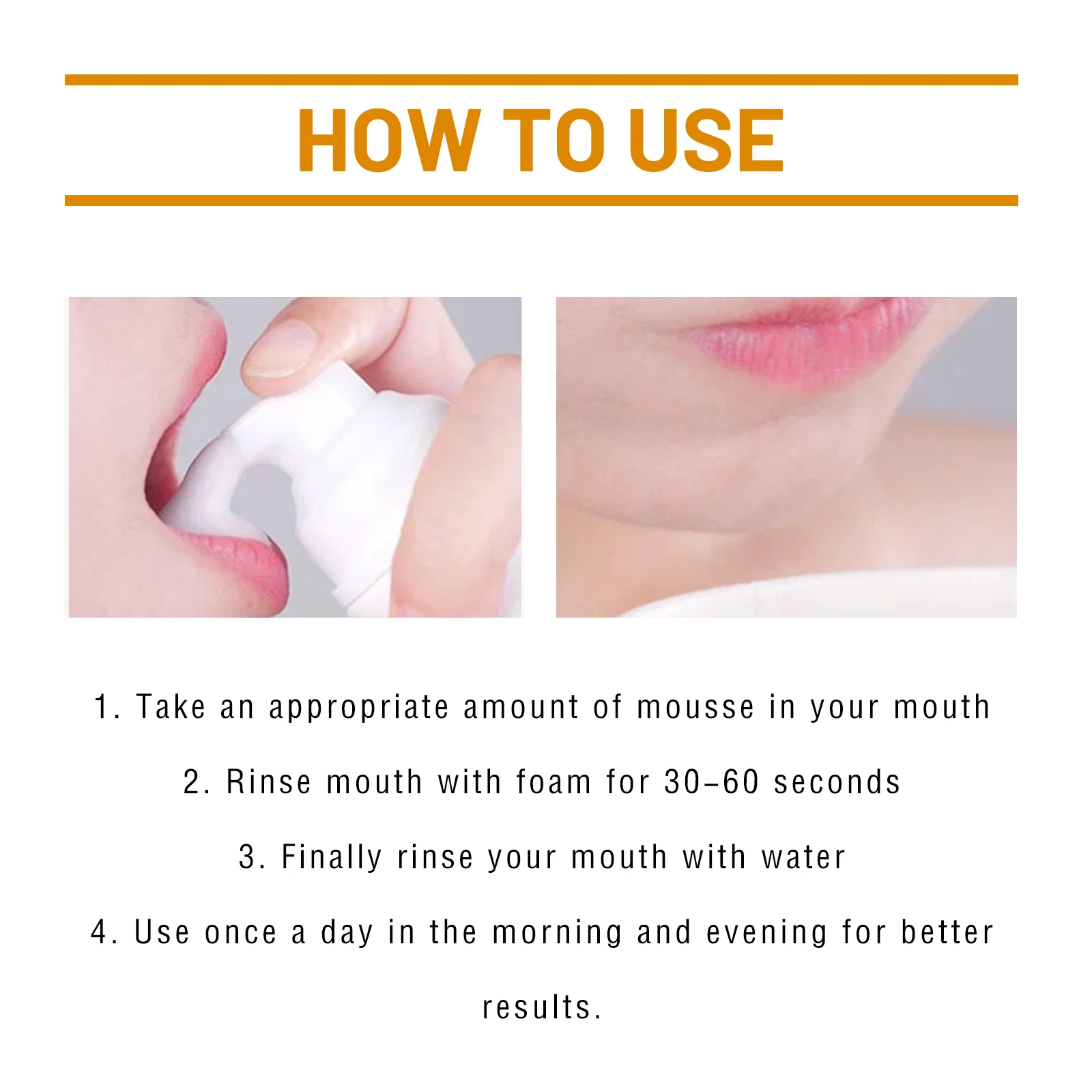 Oralhoe Teeth Whitening Staining Cleansing Mousse Removes Stains Teeth Whitening Oral Fresh Hygiene Care Mousse Toothpaste