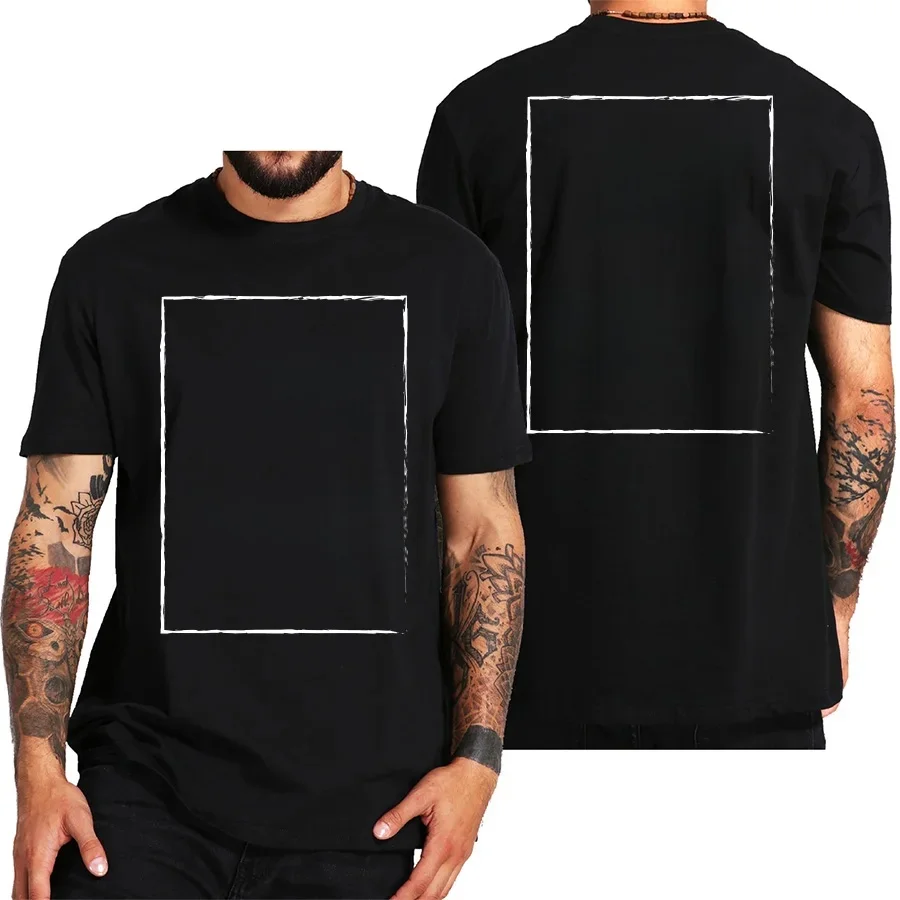 Maymavarty EU-maat 100% katoen op maat T-shirt Maak uw ontwerp Logo Tekst Mannen Vrouwen Print Design Hoge kwaliteit geschenken T-shirt - afbeelding 2