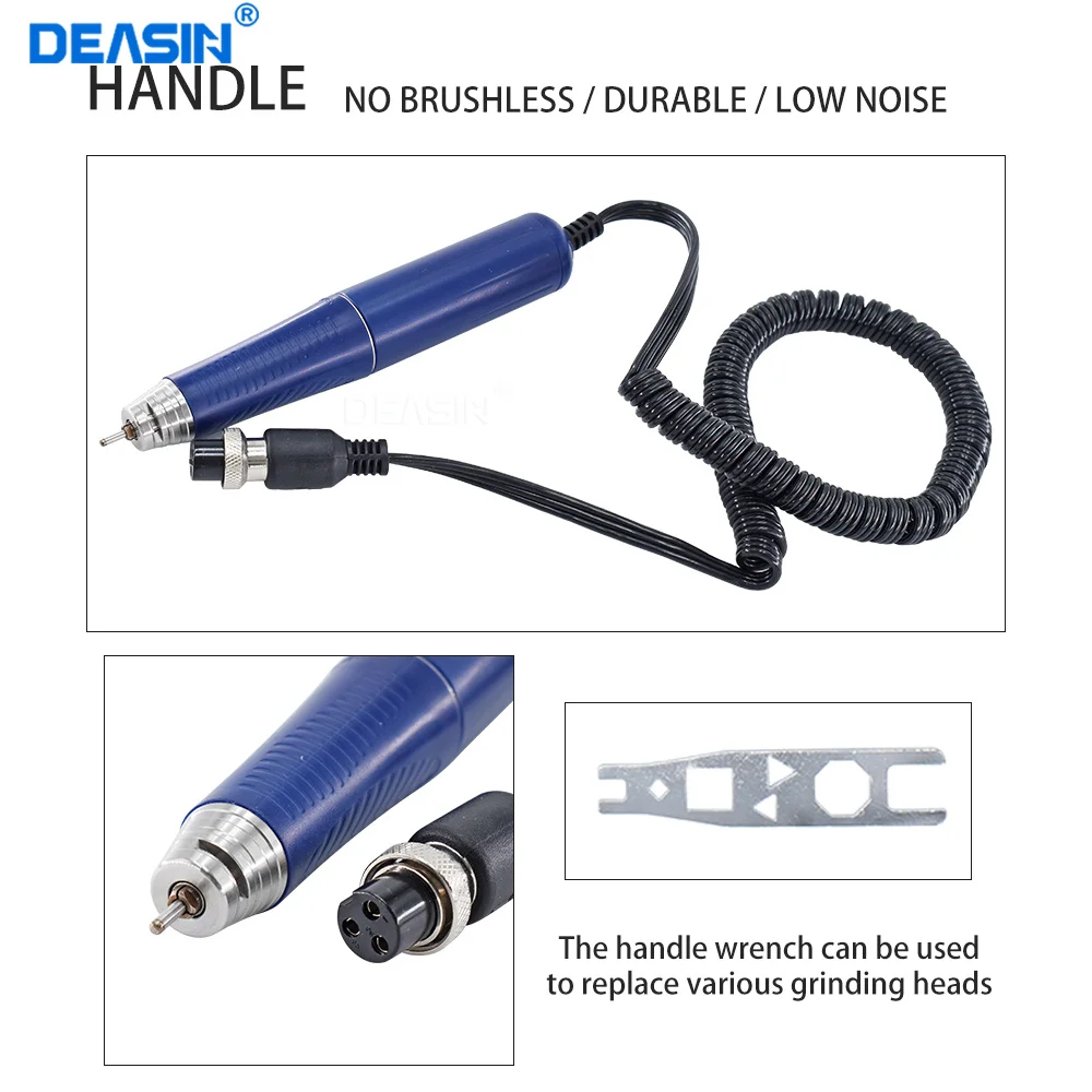 50000 RPM Non Carbon Brushless Dental Micro Motor Dental Polishing Handpiece Dental Lab Tools