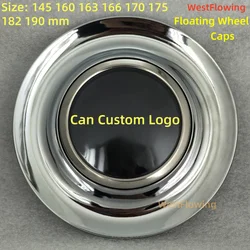 Self Leveling Floating Wheel Centre Caps For Range Rover Mansory Audi Mercedes-Benz Maybach Porsche BMW Rolls-Royce Car Rims
