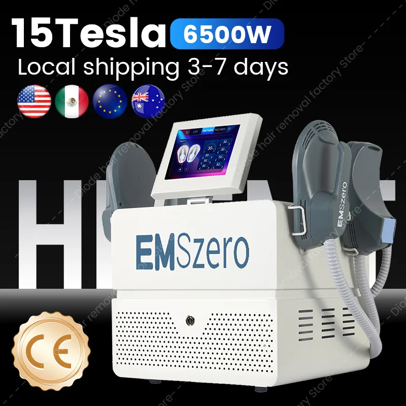 15 مرحباً - EMT Technologie de Radiofrecuenciamachina de moldeo por cuer emszero، وهي عبارة عن تجميع سريع