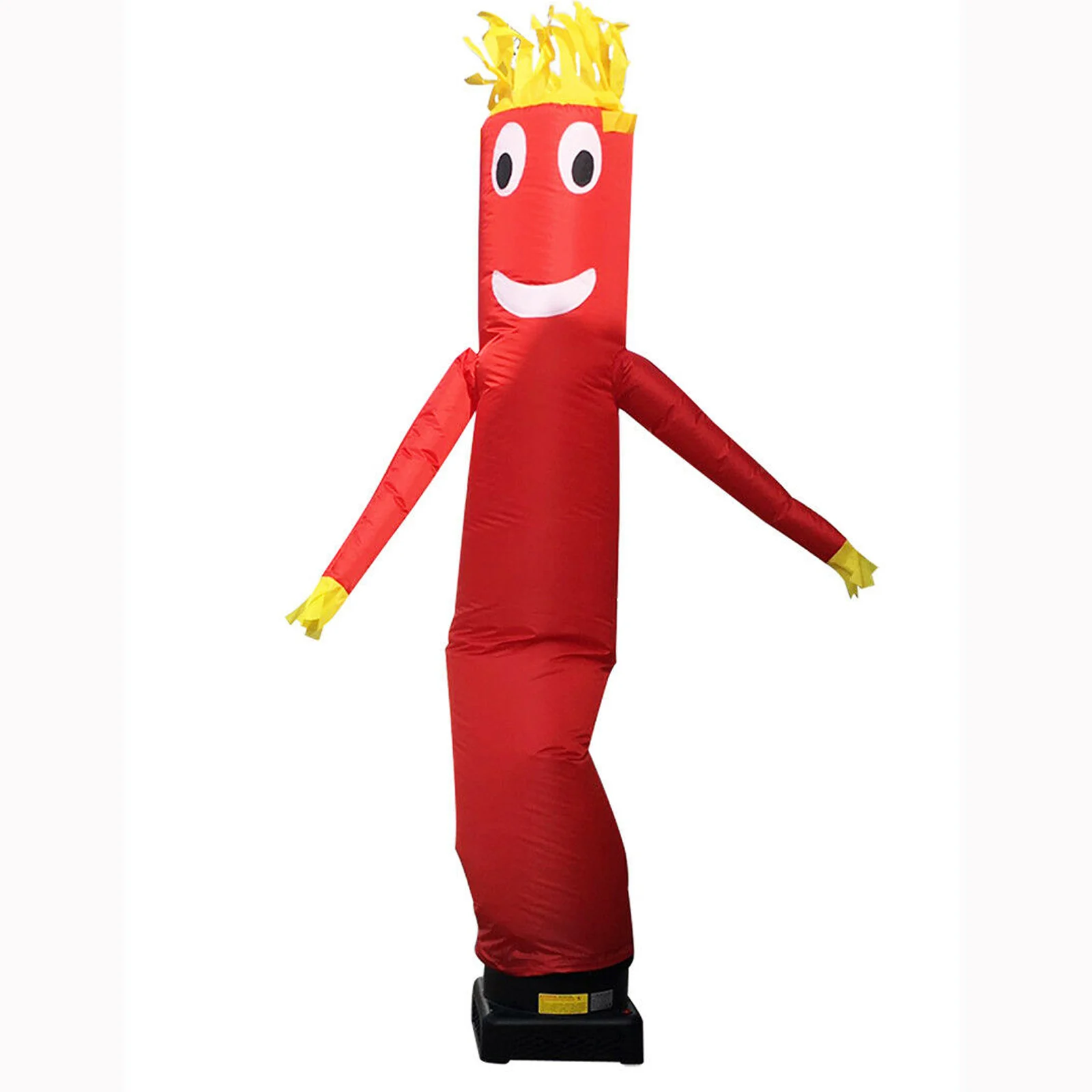 

10 Foot Inflatable Wacky Arm Waving Tube Man - Red Dancing Figure