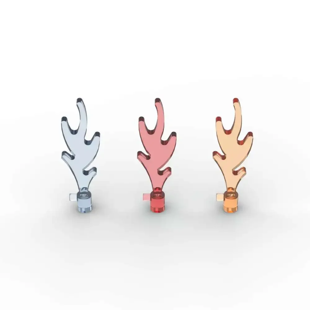 MOC 10 pièces 6126 vague arrondi château Dragon flamme blocs de construction algues briques d'eau particules Puzzle jouet enfants cadeaux d'anniversaire