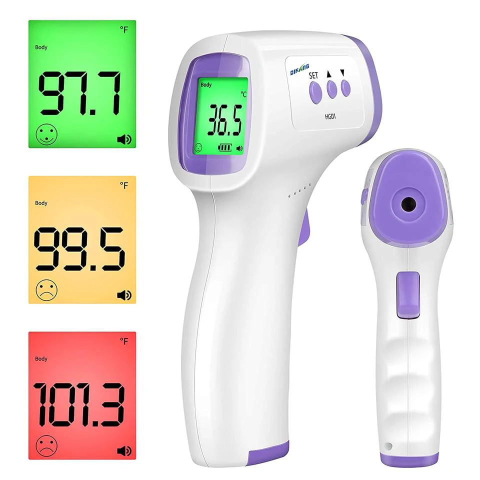 MAMIJOY Baby Thermometer Non Contact Infrared Medical Forehead Thermometer Body Temperature Fever Measure Tool For Baby Adults