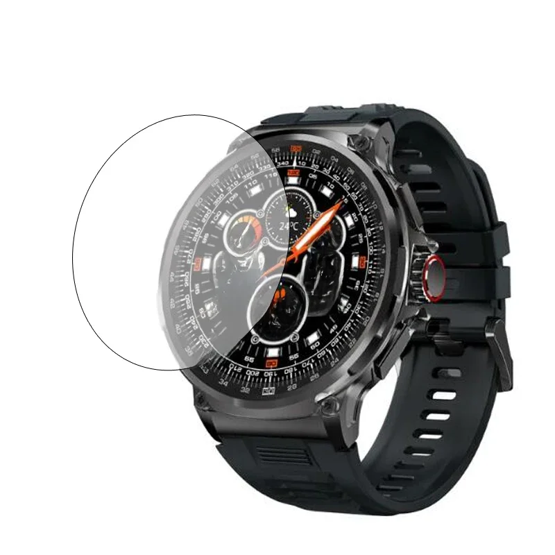 5pcs TPU Soft Smartwatch Clear Protective Guard Film For Colmi V69 Smart Watch Display Screen Protector Cover Accessories