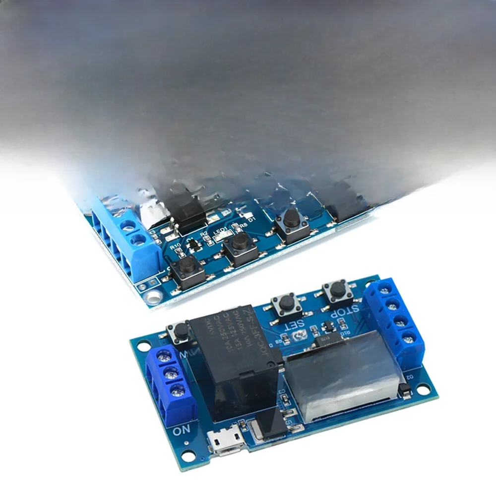 AliExpress Javino 1/5/10Pcs DC 6-30V Support Micro USB 5V LED Display Automation Cycle Delay Timer Control Off Switch