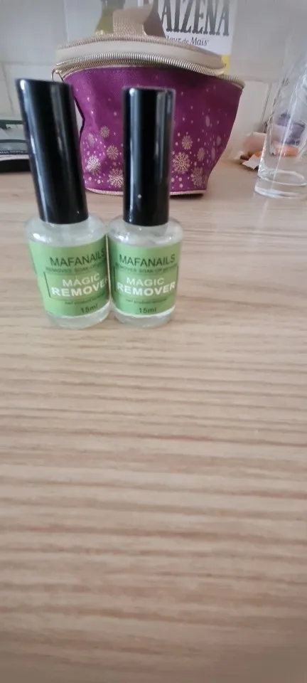 MAFANAILS 15ml Magic Remover Nail Gel Polish Remover UV Gel Polish Fast Remove Semi Permanent Varnish Polish Cancel Glue 15&ml photo review