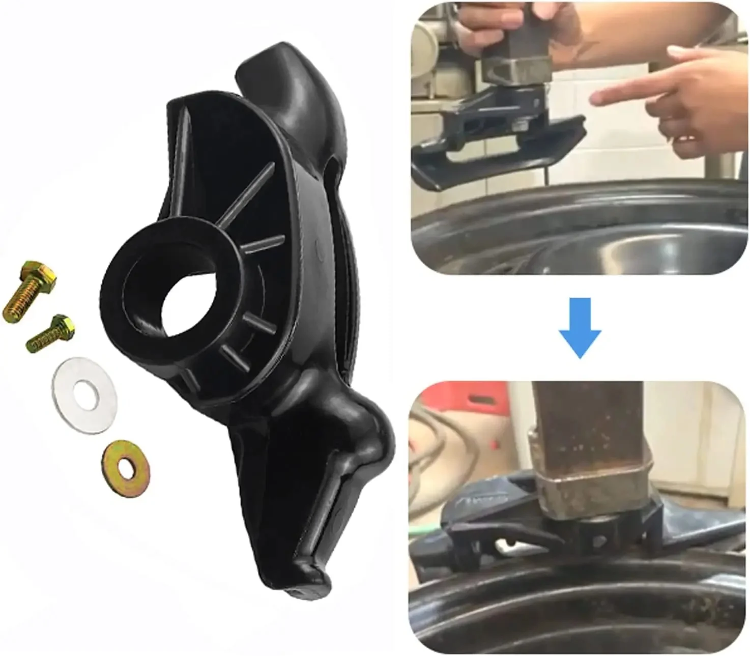 Bandenmachine Wisselaar Mount Demount Duck Head Nylon Plastic Gereedschap 30 mm voor jassen 8183061 8182960 - afbeelding 2
