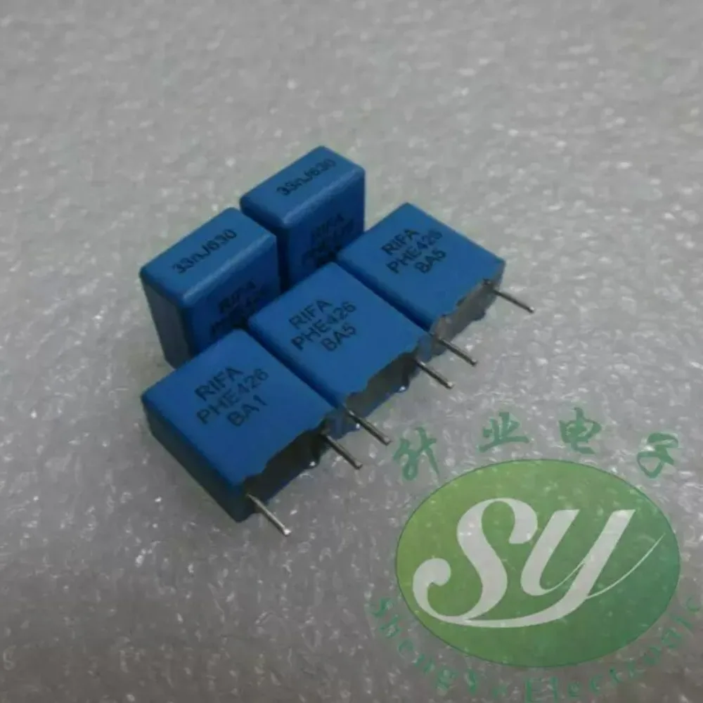 5pcs/lot RIFA PHE426 0.033uf 630v 33nf 333 J 5% Brand New 7.5mm High Frequency Film Capacitor PHE426MK5330JR035B