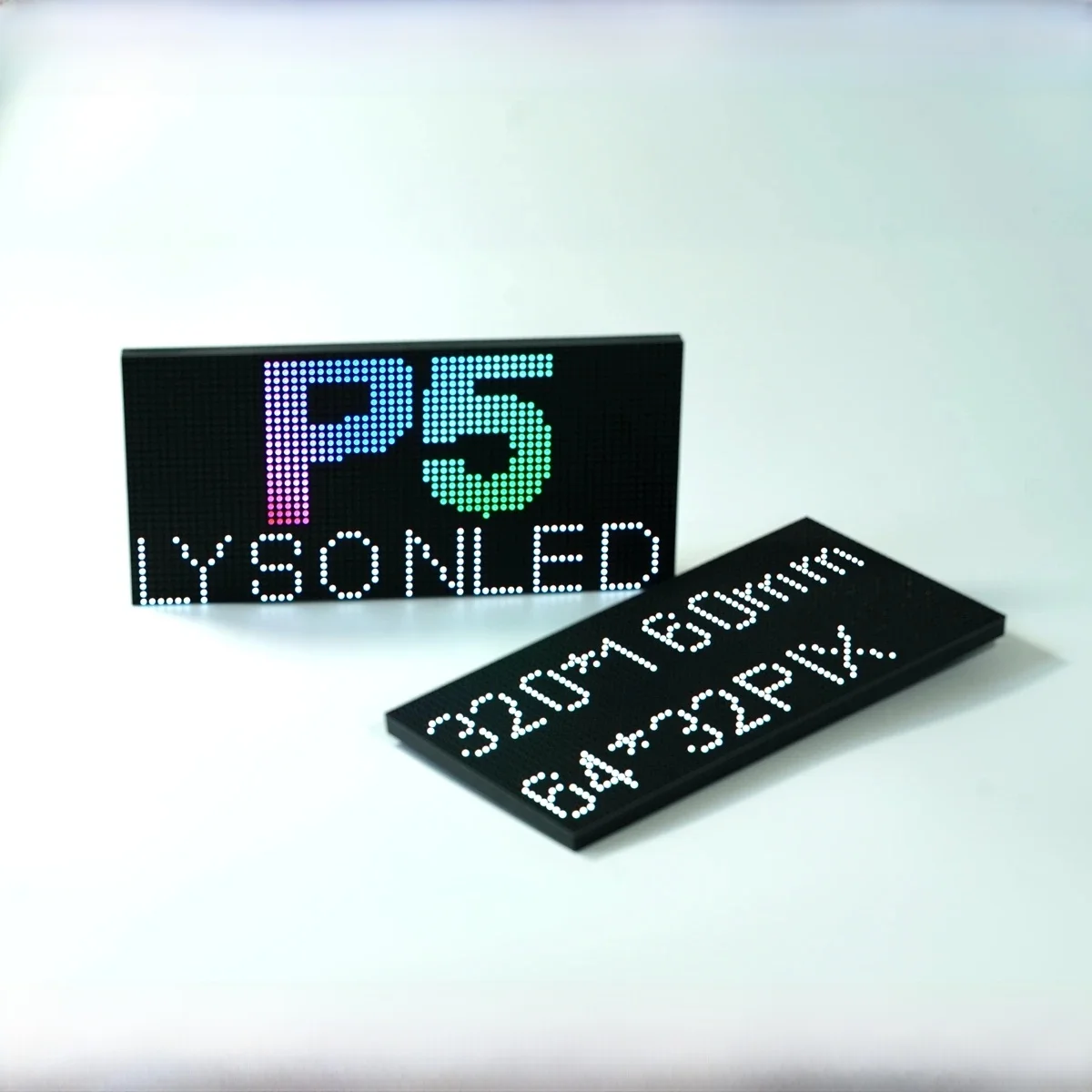 P5 kryty SMD2121 pełnokolorowy moduł wyświetlacza LED 320x160mm panel wideo 64x32 kropki 1/16 skanowanie interfejs HUB75 — zdjęcie produktu 7