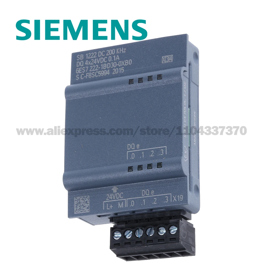 SIEMENS SIMATIC ، الإخراج الرقمي SB ، 4 DQ 6ES7222-1AD30-0XB0 6ES72221AD300XB0 1BD30-0XB0