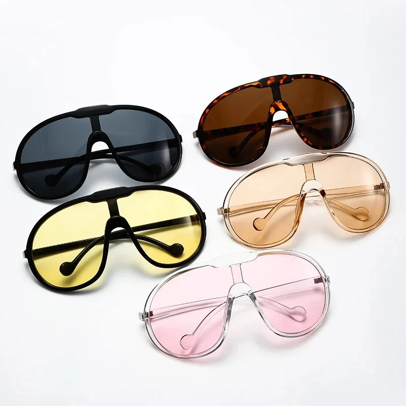 AliExpress Owl City New Oversized Square Sunglasses Women Punk Fashion Big Frame Vintage Cycling Sun Glasses Men Shades Retro Gradient Shades UV400