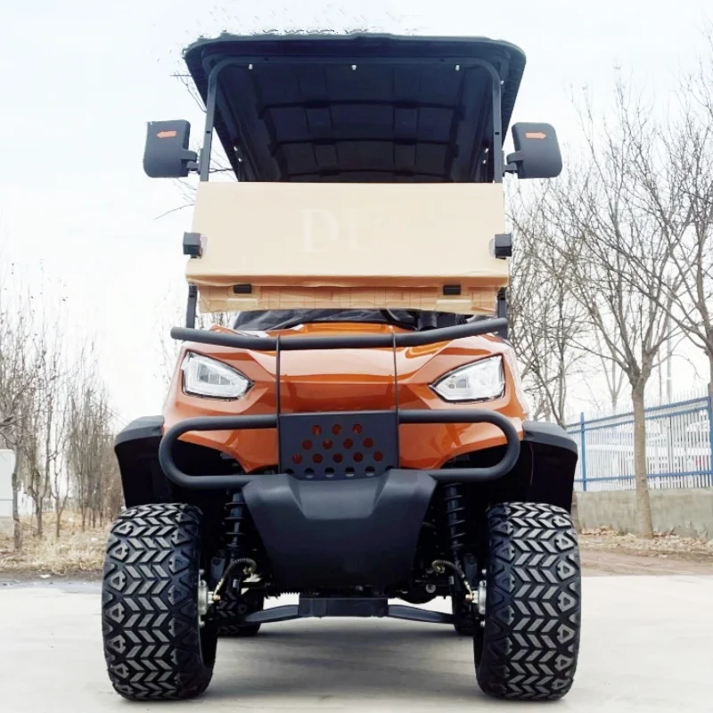 Factory Wholesale New Energy Electric Vehicle Best 4 Seater 5kw Practical Golf Cart Classic Vintage Electric Hunting Cart