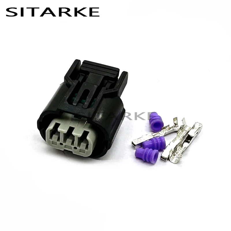 10Sets 3 Pin 6188-4739 6189-0887 Sumitomo Car Connector Auto Ignition Coil Plug Light Socket For Honda Acura Civic Element CR-V