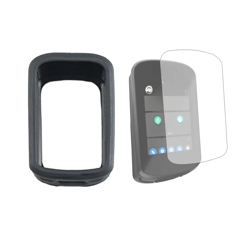 AliExpress Caysolle Silicone Soft Edge Cover Protective Case Screen Protector Film For Magene C506/SE Geiod CC600 GPS Bike Computer Skin Accessories