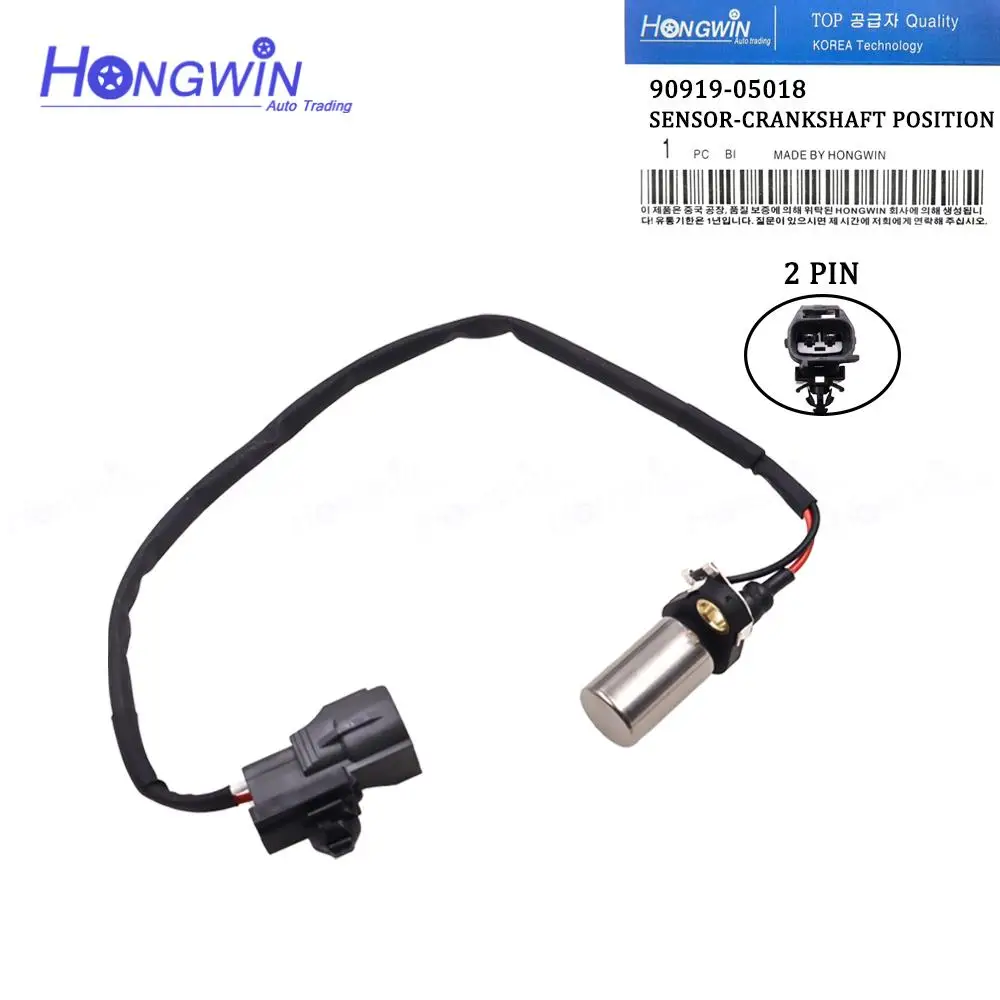 Sensor de Posição do Virabrequim Toyota Tercel Paseo, 1996 1997 1998 1.5L L4 9091905018 90919 05018