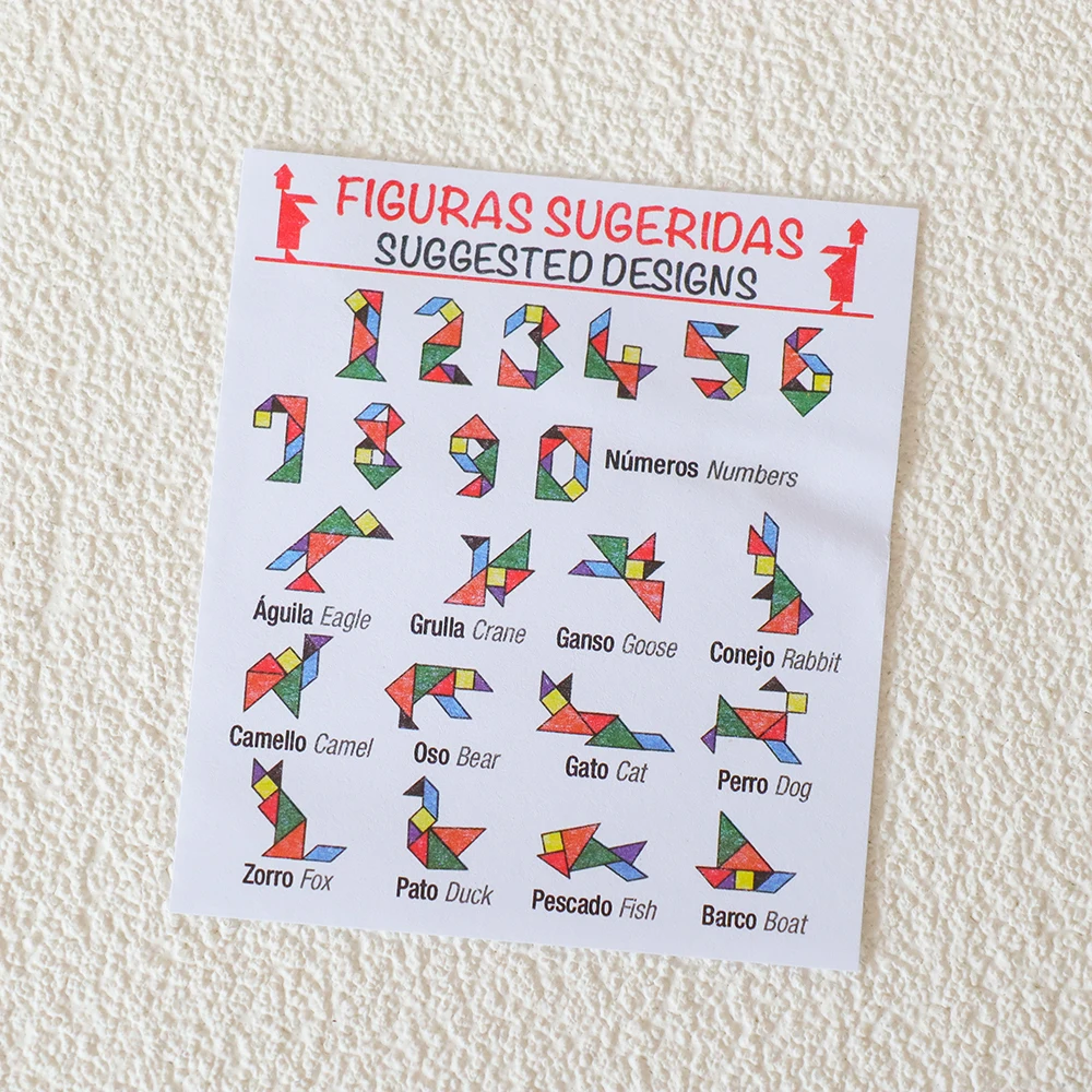 Jeu Tangram Enfant 30 PCS Cadeau Anniversaire Enfants Invites. Tangram Bois pour Cadeaux Anniversaire Invités, Mini Jeux Goodies - Beaux-Arts et Loisirs créatifs