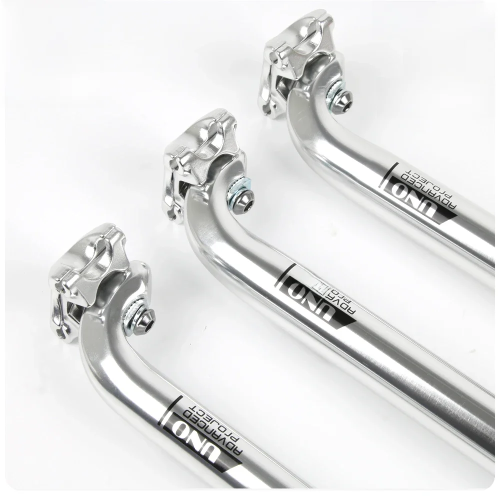 UNO tige de selle de vélo ultralégère 27.2/30.9/31.6*350mm tige de selle de vélo forgée une pièce vtt Tube de selle pôle de selle accessoires de vélo
