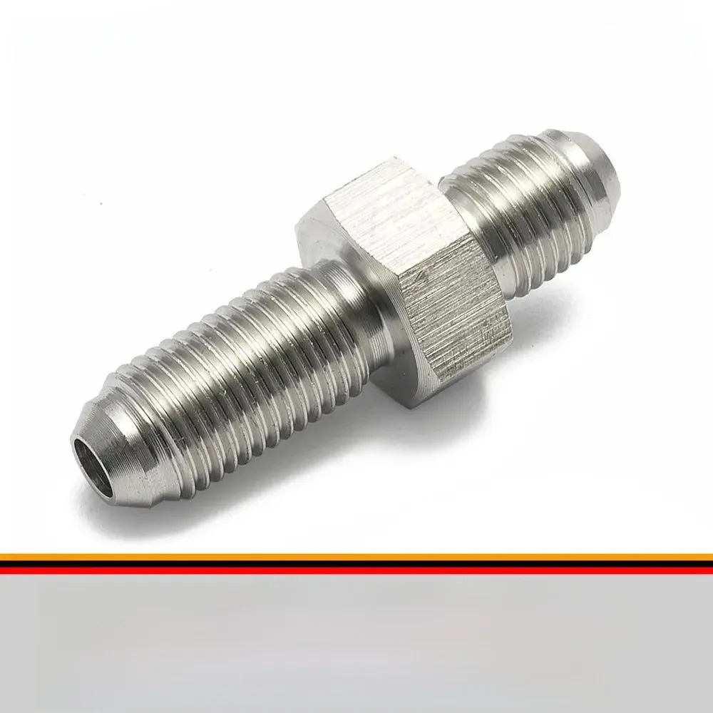 EPMAN uniwersalna stal nierdzewna-3 od 3 do 3, męski prosty Adapter grodziowy wąż paliwowy montażu EPCGQ243 — zdjęcie 2