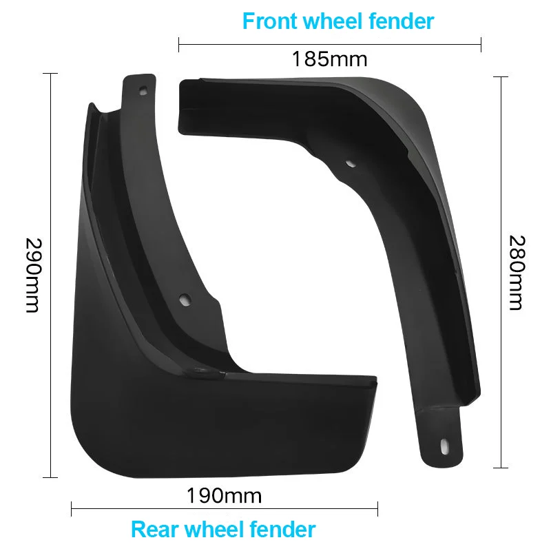 for Skoda Superb B8 MK3 2016~2022 Mudguards Fender Mudflaps Guard Splash Mud Flap Car Accessories Styline Front Rear Mudguard