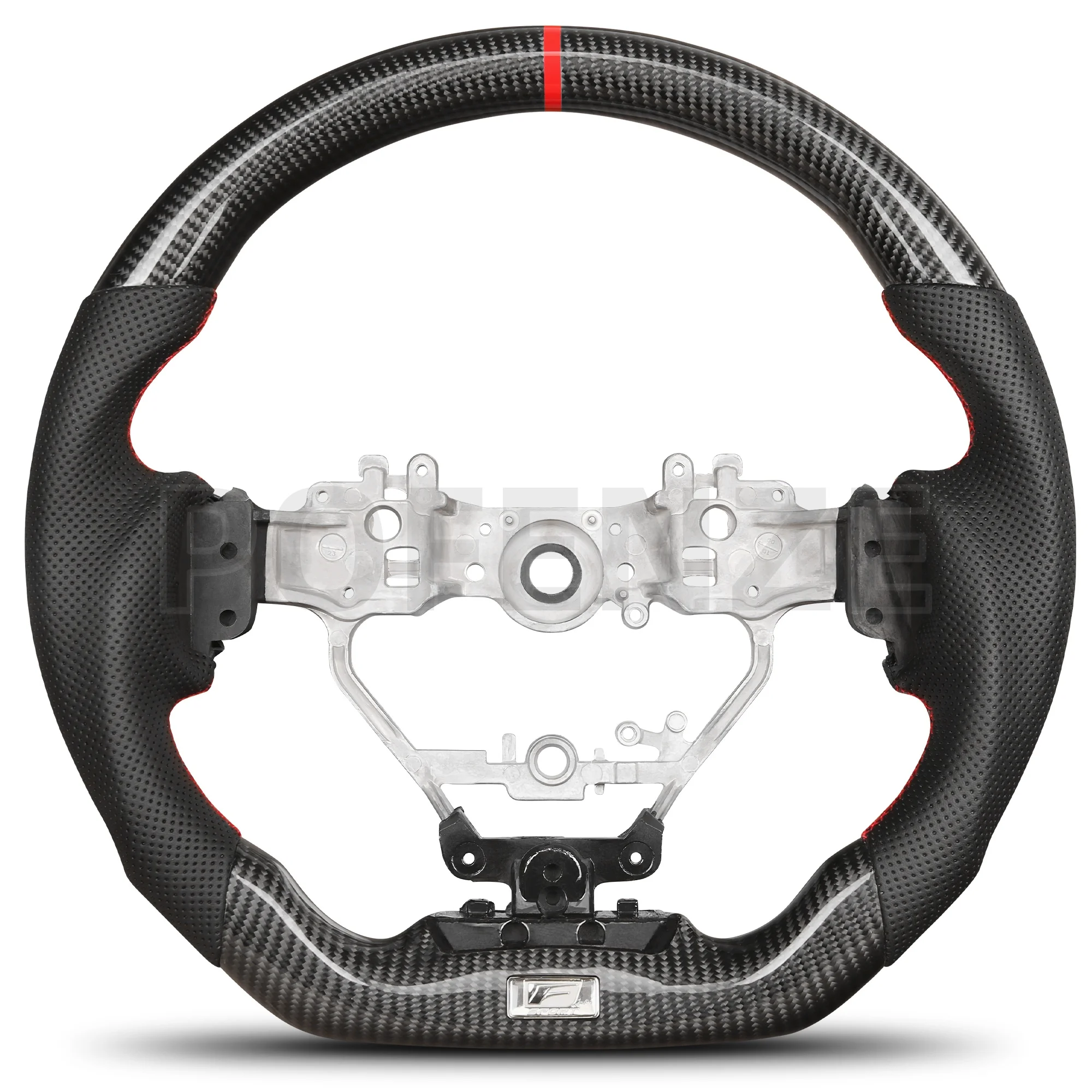 

Steering Wheel for Lexus IS 200/250/300 2013-2022, Carbon Fiber Steering Wheel, Preforated Leather Grip, Car Accessories