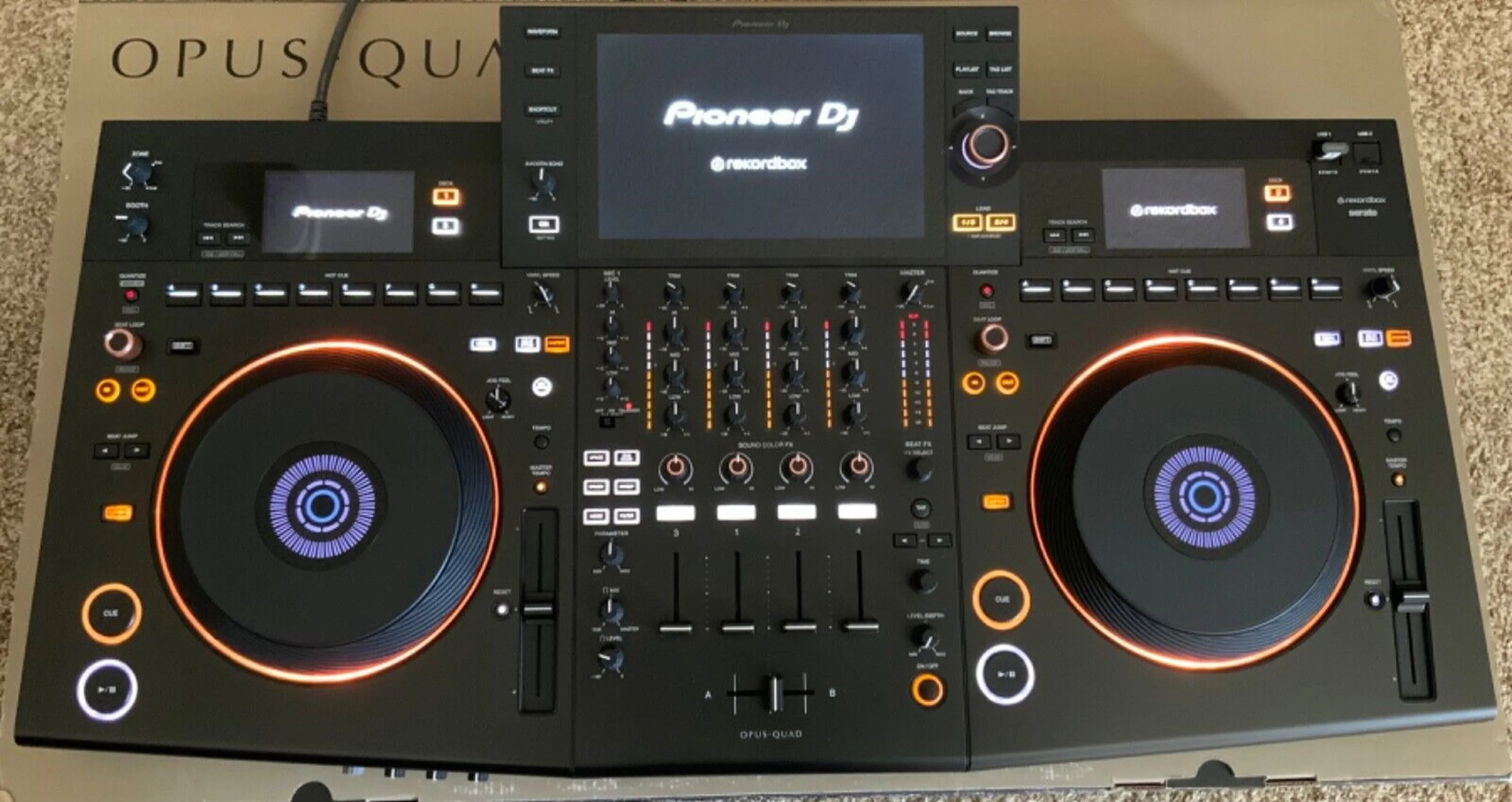 Venta caliente Pioneer OPUS-QUAD controlador de DJ de 4 canales envío gratis