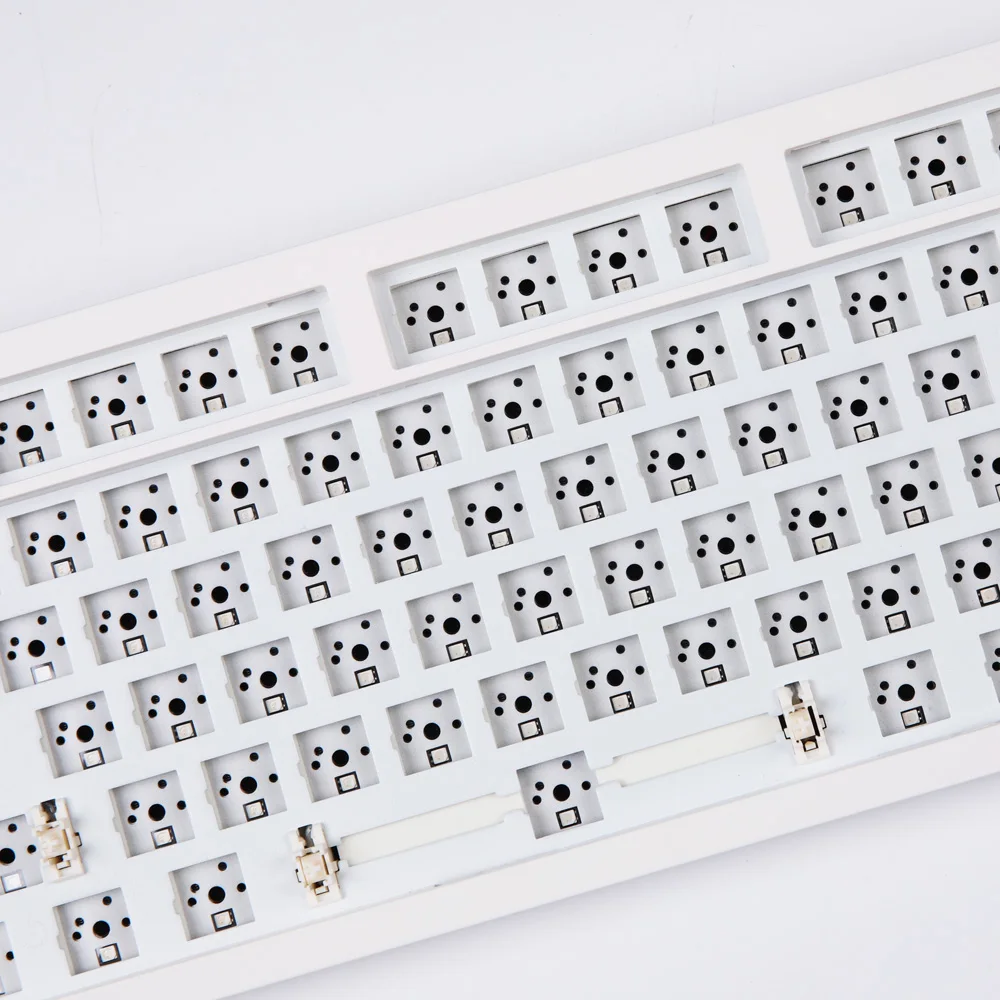 لوحة مفاتيح ميكانيكية Monstar ، عارية ، أدوات ذاتية الصنع لاسلكية ، مبادلة ساخنة ، مشحمة بالكامل