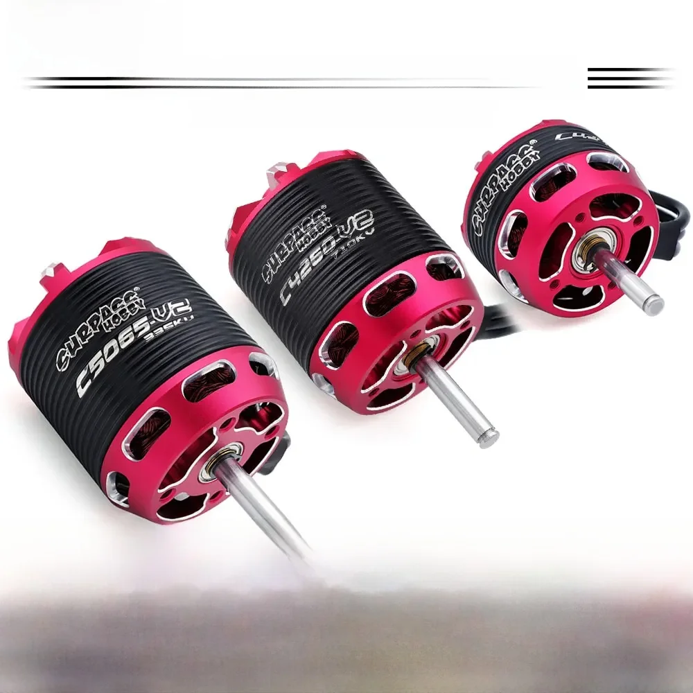 OVERTREFFEN HOBBY RC Borstelloze Motor Outrunner C28/C35/C42/C50 Serie Flier V2 14 Polen CNC voor Alle Vaste Vleugelvliegtuigen Model - afbeelding 2