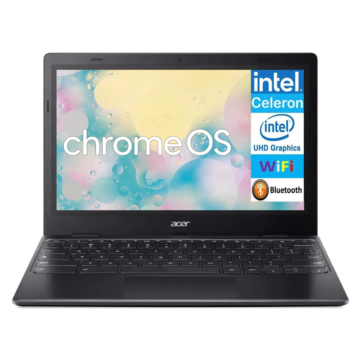 Acer Chromebook 311 11,6-calowy laptop biznesowy HD, dwurdzeniowy procesor Intel Celeron N4500, 4 GB pamięci RAM LPDDR4X, 64 GB eMMC, WIFI, ‎ System Chrome OS