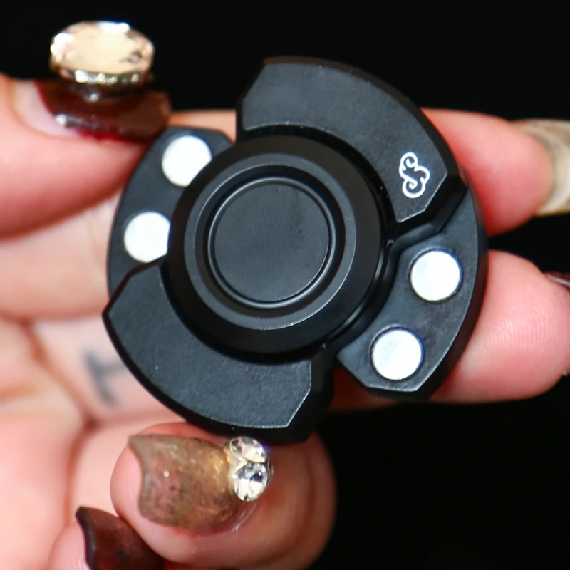 Magnetische Slider Fidget Spinner EDC Erwachsene Dekompression Spielzeug Anti Stress Hand Spinner ADHS Angst Autismus Relief Mehrere Spielen – Detail 7