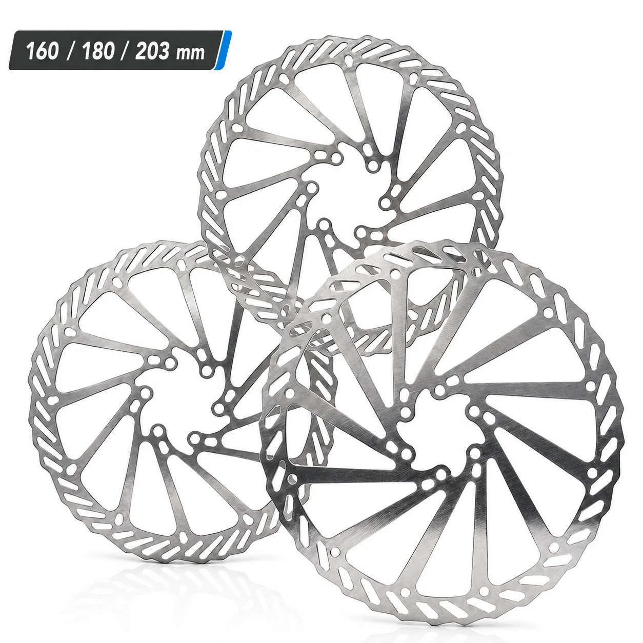 CNC Fahrrad-Bremsscheibe 160 180 203mm 6-Loch MTB Rennrad für Shimano SRAM Avid Magura Mechanische Hydraulische Bremsen