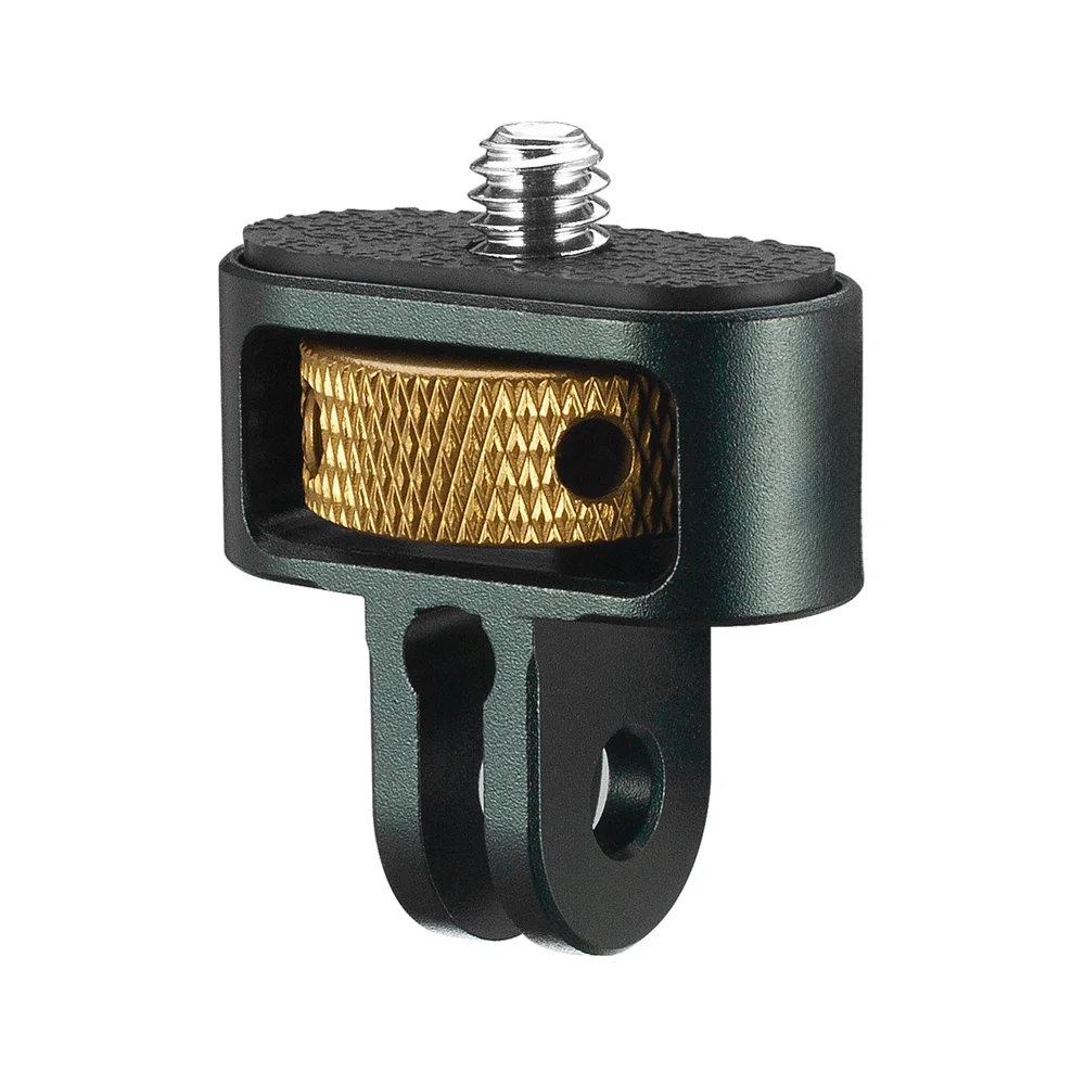 Adaptateur de trépied de caméra en aluminium, supports de Conversion 1/4 "-20 pour caméra d'action Gopro 12 11 10 9 8 Insta-360 One X2 X3, accessoires